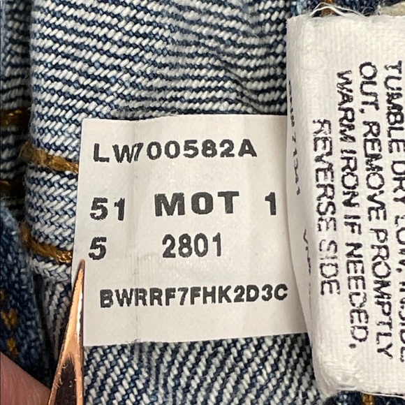 L.L. Bean Classic Mid Rise Straight Leg Denim Jeans 4 Reg - Picture 14 of 16